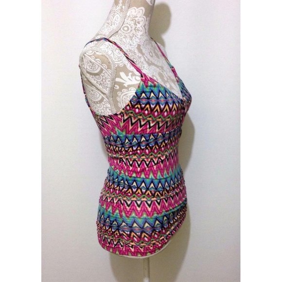 APT. 9 Swim Top Takini Womens Size 8 Multi-Color - Picture 4 of 8